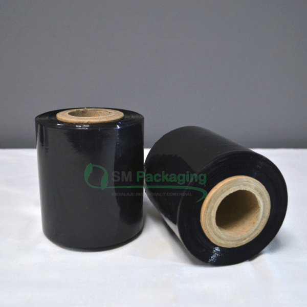 Film Stretch negro Manual 10cm - Image 4